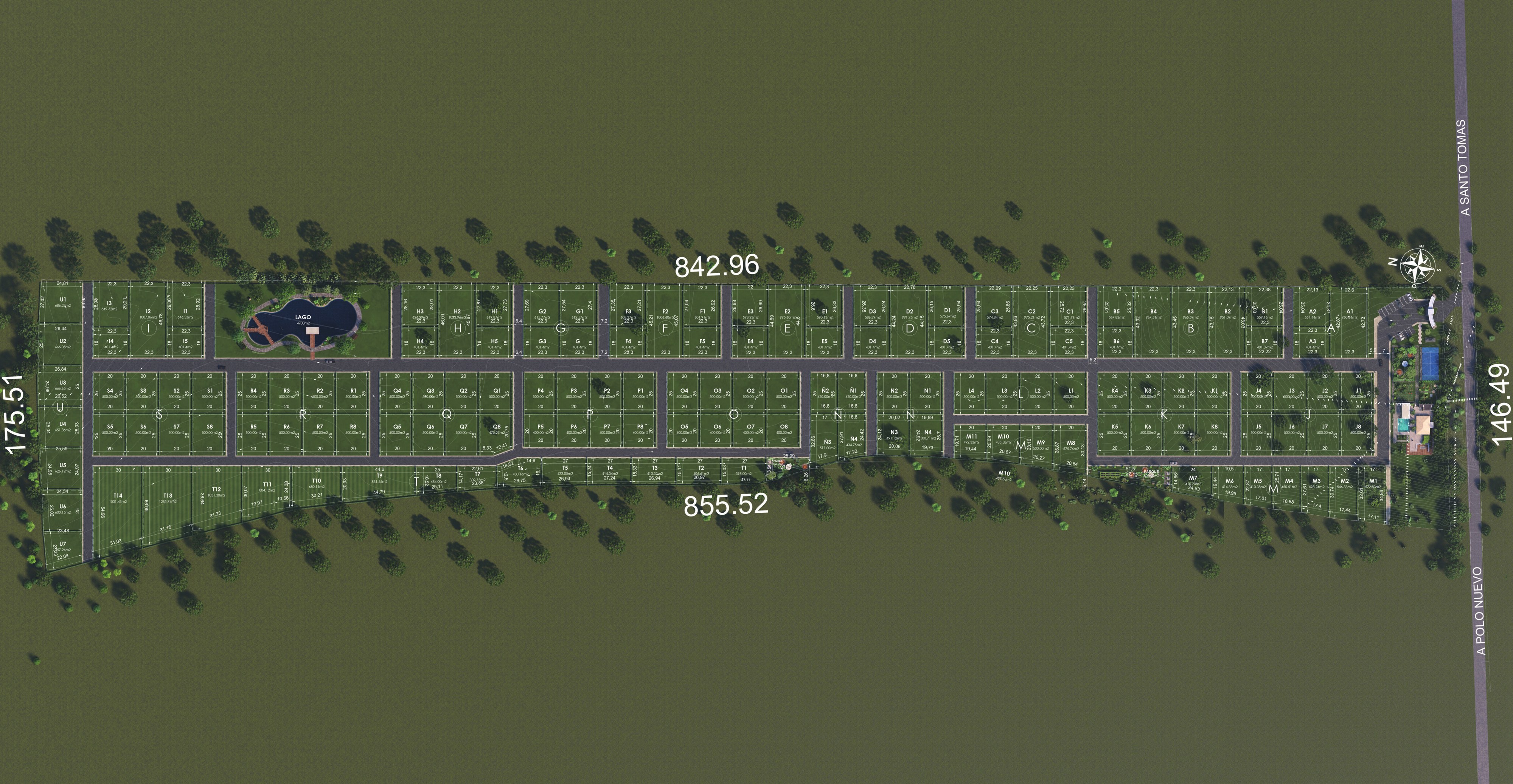Plano Raíces Eco Condominio